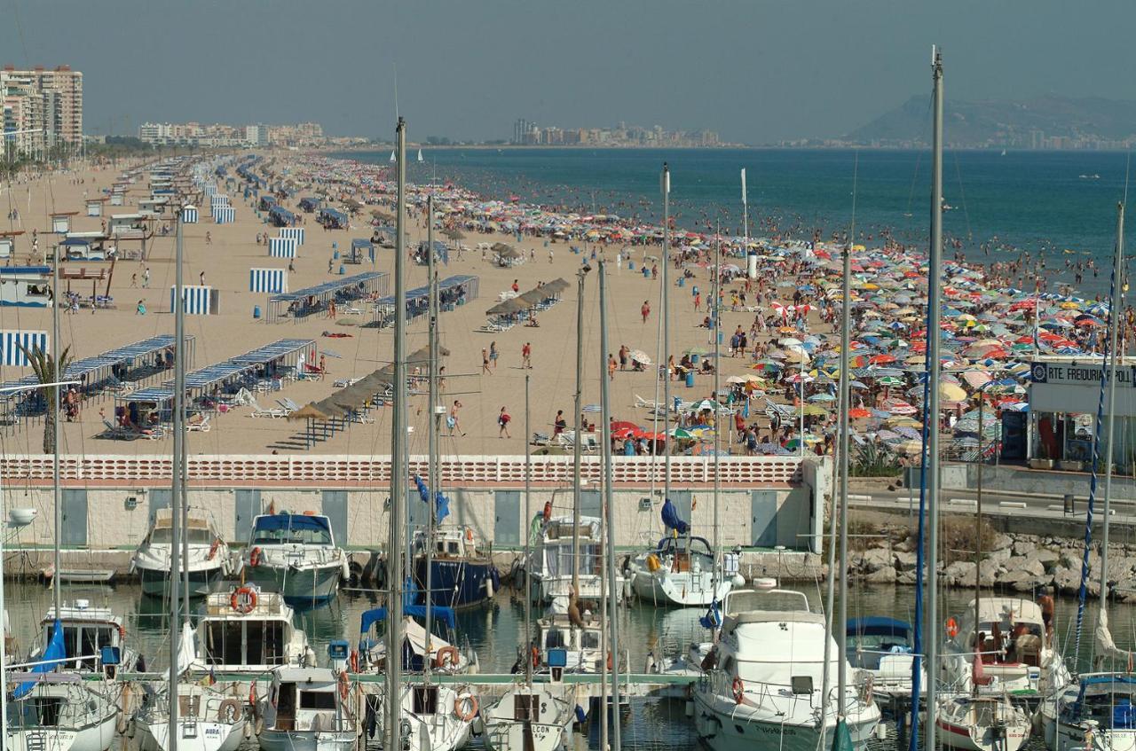 Capri Gandia Primera Linea - Alquiler Solo Familias Playa de Gandia Eksteriør bilde